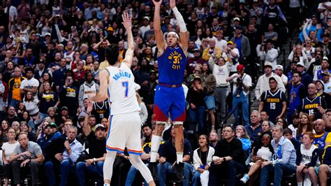 Aaron Gordon, Denver Nuggets beat OKC Thunder in OT for Game .